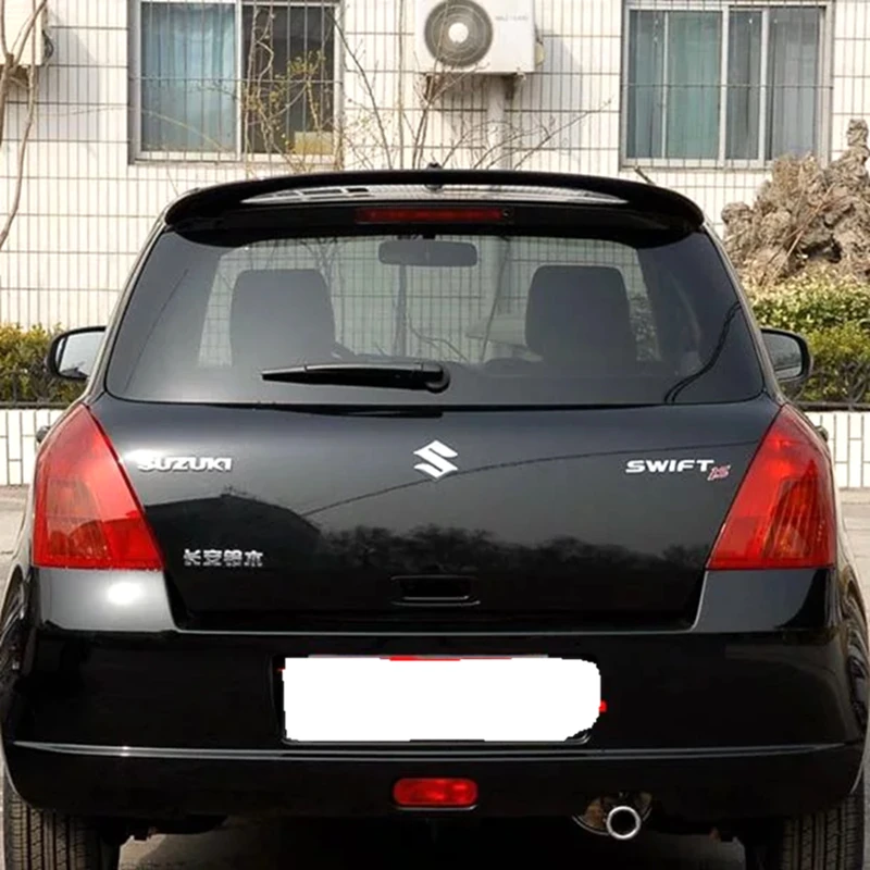 Для Suzuki Swift 2007 2008 2009 2010 2011 2012 2013 ABS багажник спойлер заднего крыла украшение в виде хвостового крыла для Suzuki Swift