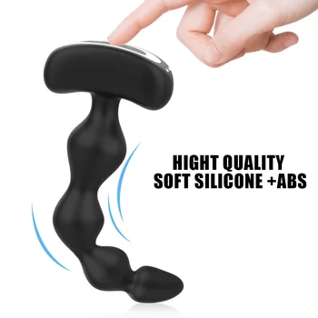 VATINE 9 Speeds Remote Control Anal Beads Vibrator Clitoris Stimulator Male Prostate Massager Butt Plug Masturbation Sex Toy 2