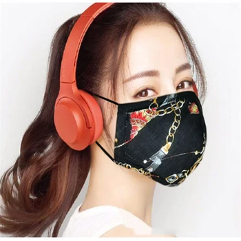 

Unisex Face Mask Scarf Party Head Masque Cartoon Cover Washable Headband Outdoor Breathable Party Neck Masks Dustproof Masque