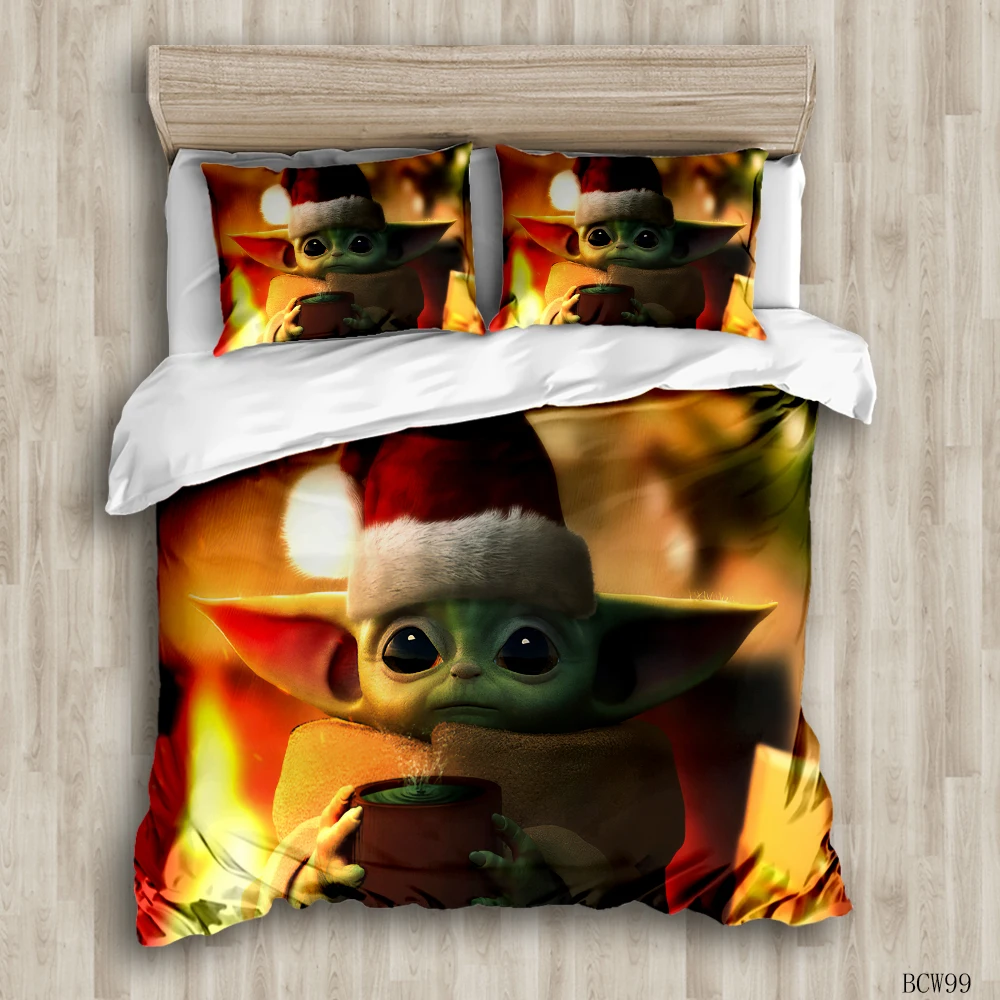 baby yoda duvet