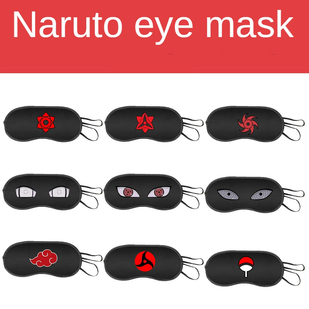 Naruto Cute Cartoon Eye Mask Anime Kawaii Pattern Sleep Eye Mask Shading  Breathable Mask Boy Girl Fashion Face Mask Kids Gifts| | - AliExpress