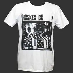 HUSKER DU панк рок футболка замены Fugazi S M L XL 2XL 3XL