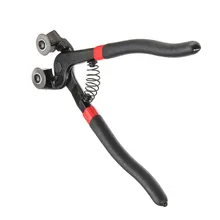 Утяжелённое стекло-мозаичный резак Кусачки карбида стали пластик 200x55 мм+ колеса карбида 22 мм Максимальная толщина резки менее 15 мм