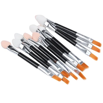 

10 * Make-Up Eye Shadow Sponge Lip Brush Applicator Makeup Tool Set
