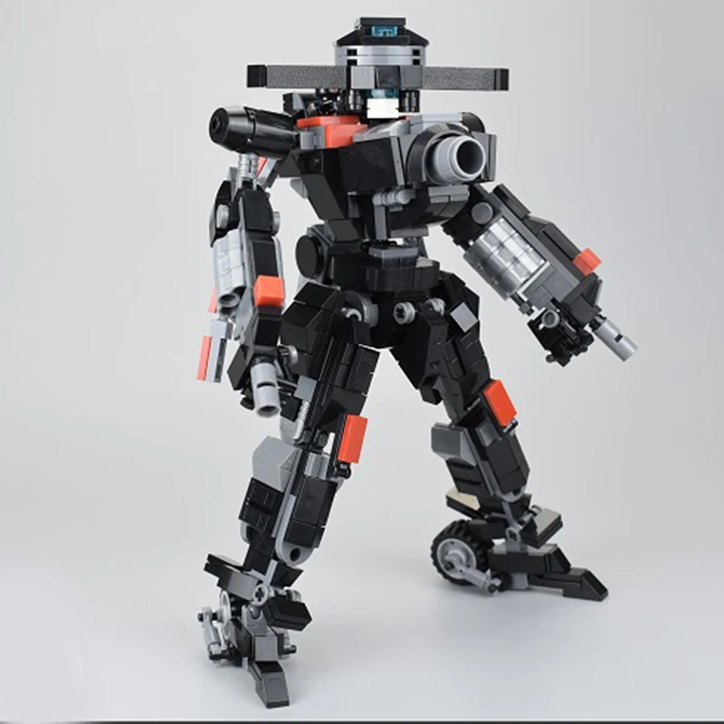 

566Pcs Robot Building Blocks Children's Toy Armor Anime Figure Model 22cm Mecha Warrior Action Figure Assembly Block Dolls