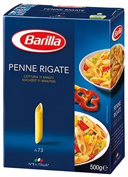 

Barilla Penne rigate (gerillte hueca Pasta) – 500 g – 6 x