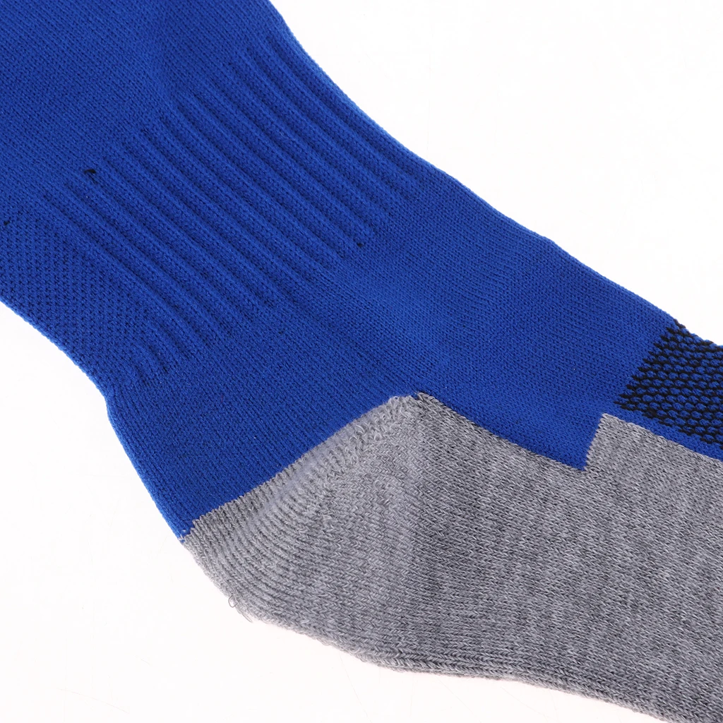 Football Socks Knee High Stripe Athletic Socks Sport Game Compression Stockings Breathable for Men Adults 
