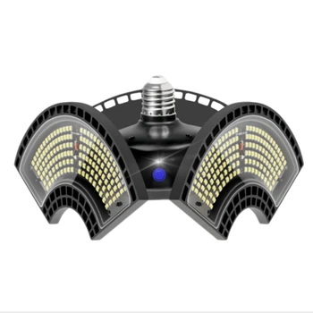 

LED Garage Lights, 60W Deformable LED Garage Ceiling Lights Shop Lights for Garage, Garage Lights with 3 Adjustable Panels, Util