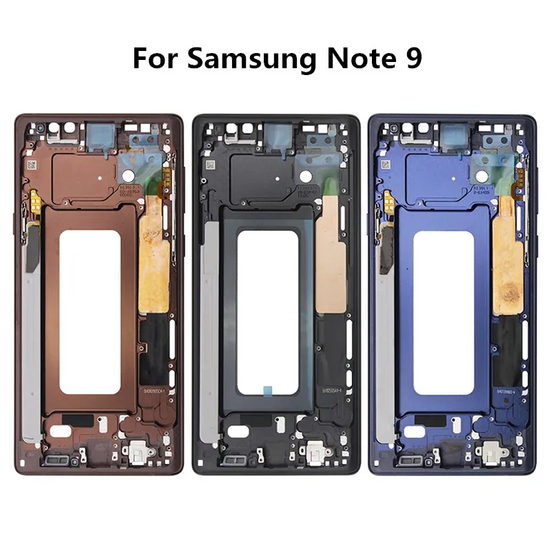 Для samsung Note8 Note9 корпус средняя рамка Ремонт крышки для samsung Galaxy Note 8 N950 Note 9 N960 крышка