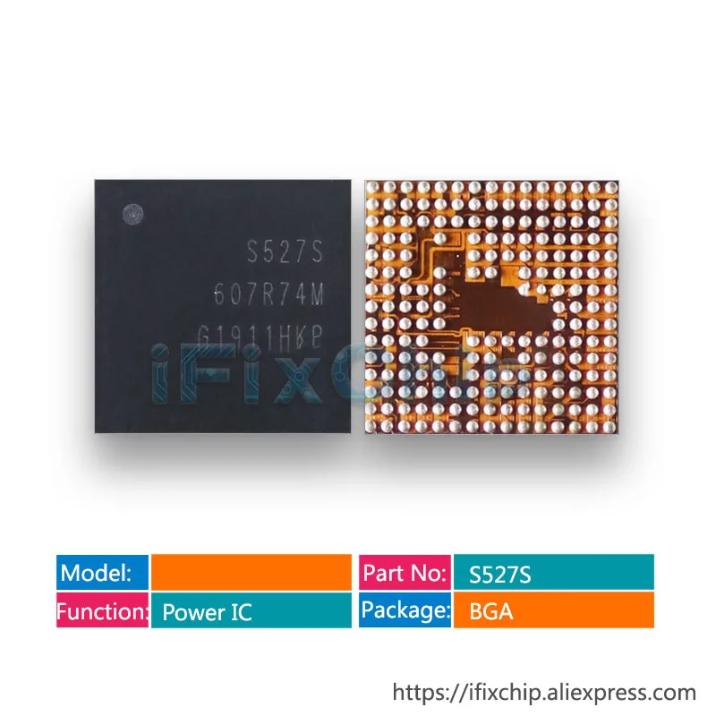 1 5 шт./лот S527S IC питания для Samsung A10 управления питанием PM PMIC Chip|Интегральные схемы| |