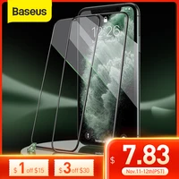 Baseus Tempered Glass For iPhone 13 12 11 Pro Max Screen Protector For iPhone X Tempered Glass Full Cover Screen Protector Glass 1