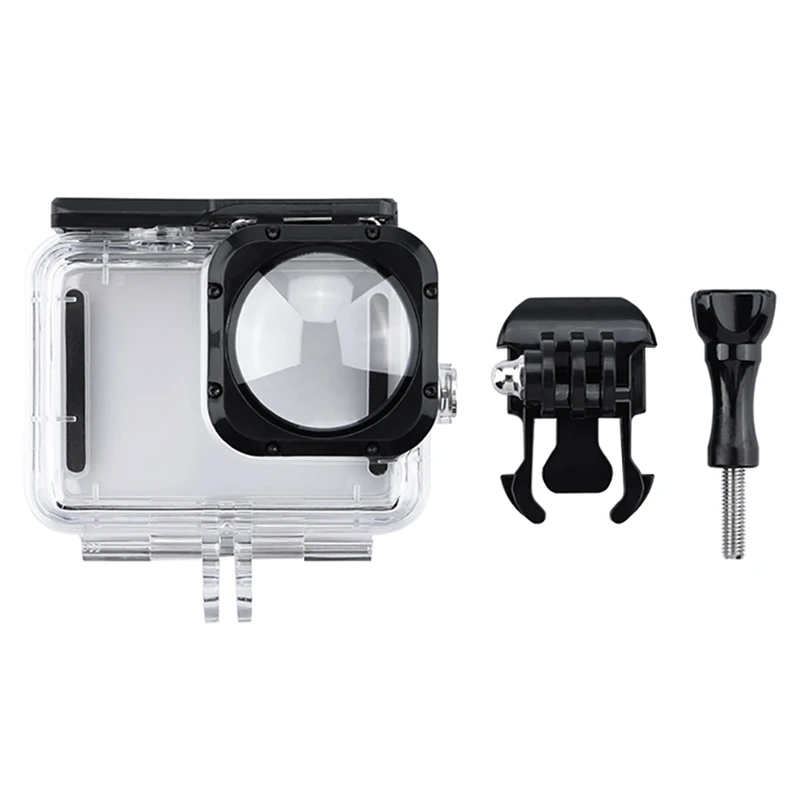 Gopro 9 Max スポーツカメラアクセサリー用の防水ケースとハウジングを備えた広角レンズ Sports Camcorder Cases Aliexpress