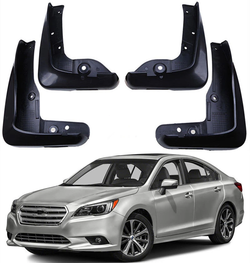 Exterior Splash Guards Full Set Front Rear 20152017 For Subaru Legacy