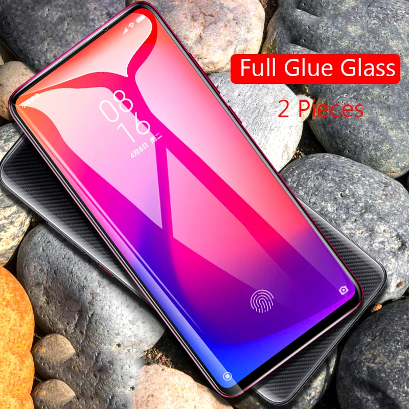 2 шт. закаленное стекло Lainergie для Xiaomi Mi 9T полностью клеящееся противоударное