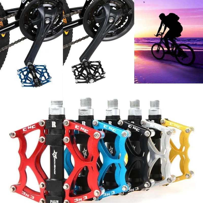 Пара 9/16 ''велосипедный велосипед Велоспорт MTB платформы алюминиевые педали герметичный Подшипник