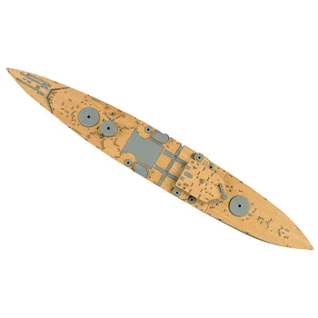 

​1/350 Wooden Deck for Mini Hobby 80606 Battleship Prince of Wales DIY Model CY350004 Parts Accessories