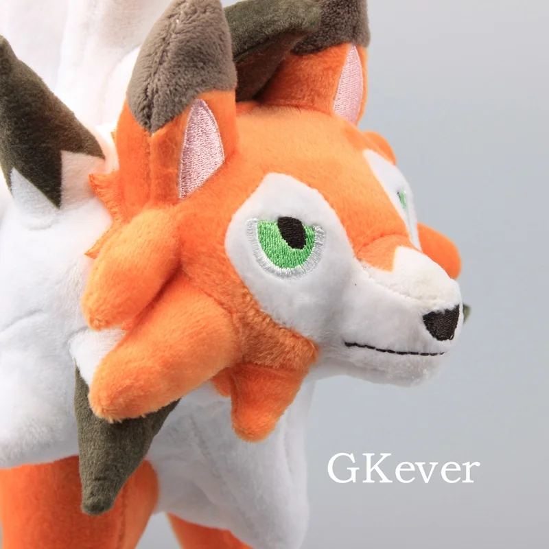 30x24 см аниме Lycanroc Сумерки форма плюшевые игрушки кукла Peluche Новые поступления волк мягкие животные игрушки подушка для детей подарок на день рождения