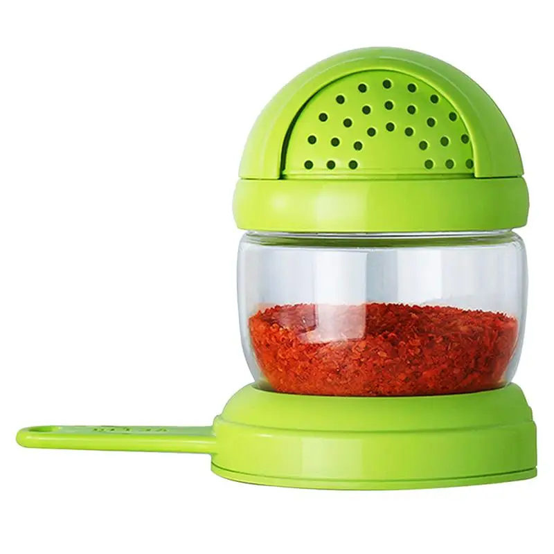 1Pc Cute Seasoning Bottle Creative Condiment Bottle 115MlL Transparent Glass Bottle Kitchen Supplies