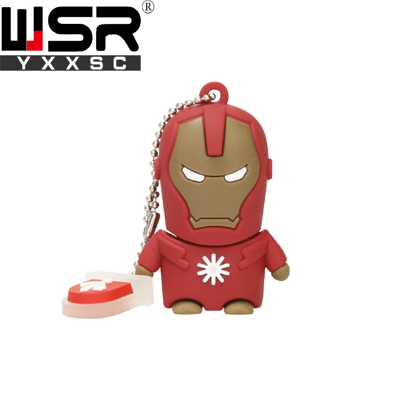 Usb2.0 флеш-накопитель 32 Гб 64 Гб 128 ГБ мини super hero/флеш-накопителей “Мстители”», «Супермен», «Бэтмен»/«Железный человек», ключ usb 4 ГБ 8 ГБ оперативной памяти, 16 Гб встроенной памяти, высокоскоростная компьютеризированная подарок