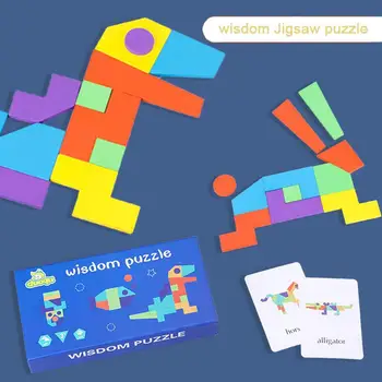 

Children's Educational Wooden Toys Puzzle Puzzle Memory Game Training Montgomery Kindergarten Teaching Aids