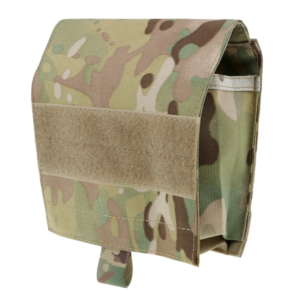 Green Camouflage Тактический военный походный охотничий 1000D Molle Сумка фонарик Сумка - Цвет: Green Camouflage