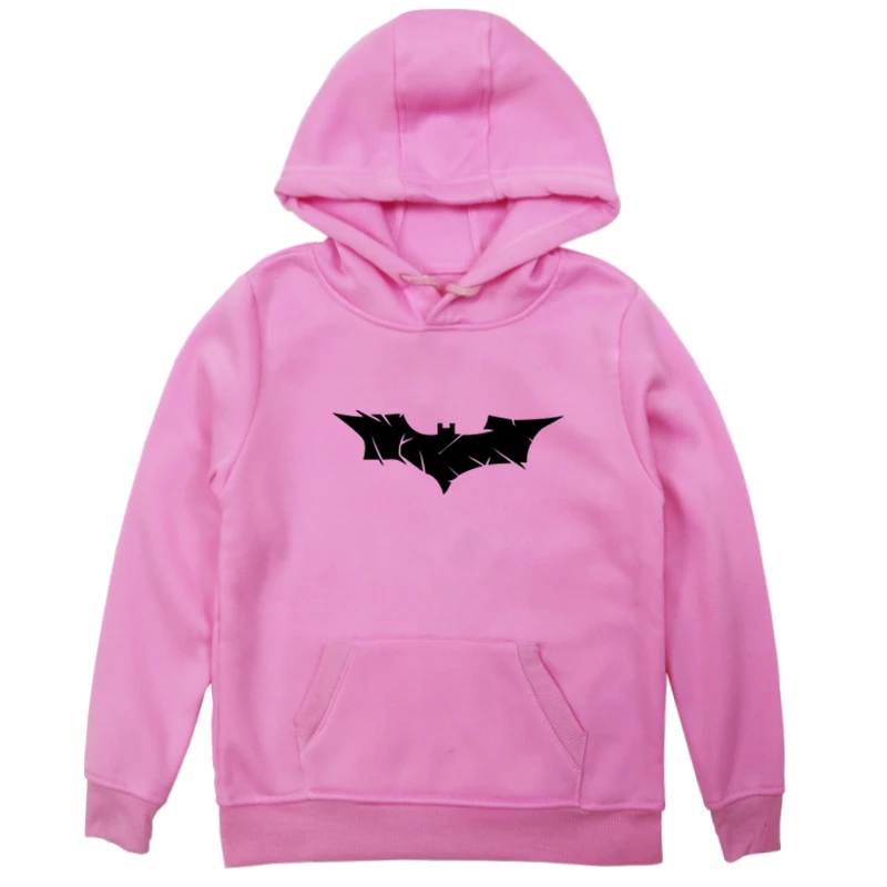 Hoodies 8 Толстовки с капюшоном для маленьких мальчиков и девочек; толстовка с принтом Бэтмена для малышей; детская повседневная спортивная одежда; Утепленная зимняя одежда для малышей; Новинка года - Цвет: Hoodies 8