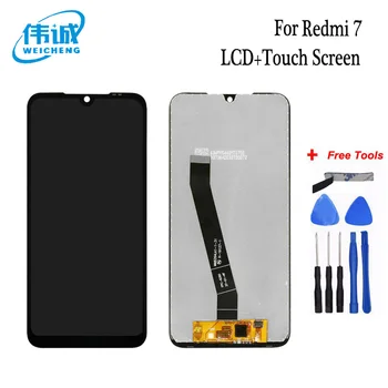 

WEICHENG Tested For Xiaomi Redmi 7 LCD Display + Frame Touch Screen Panel Redmi 7 LCD Display Digitizer Com 152MM