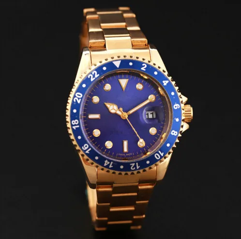 

40MM Master GMT Mens Stainless Steel Automatic Movement Watch designer Sports Self-wind Watches Wristwatch for man and woman