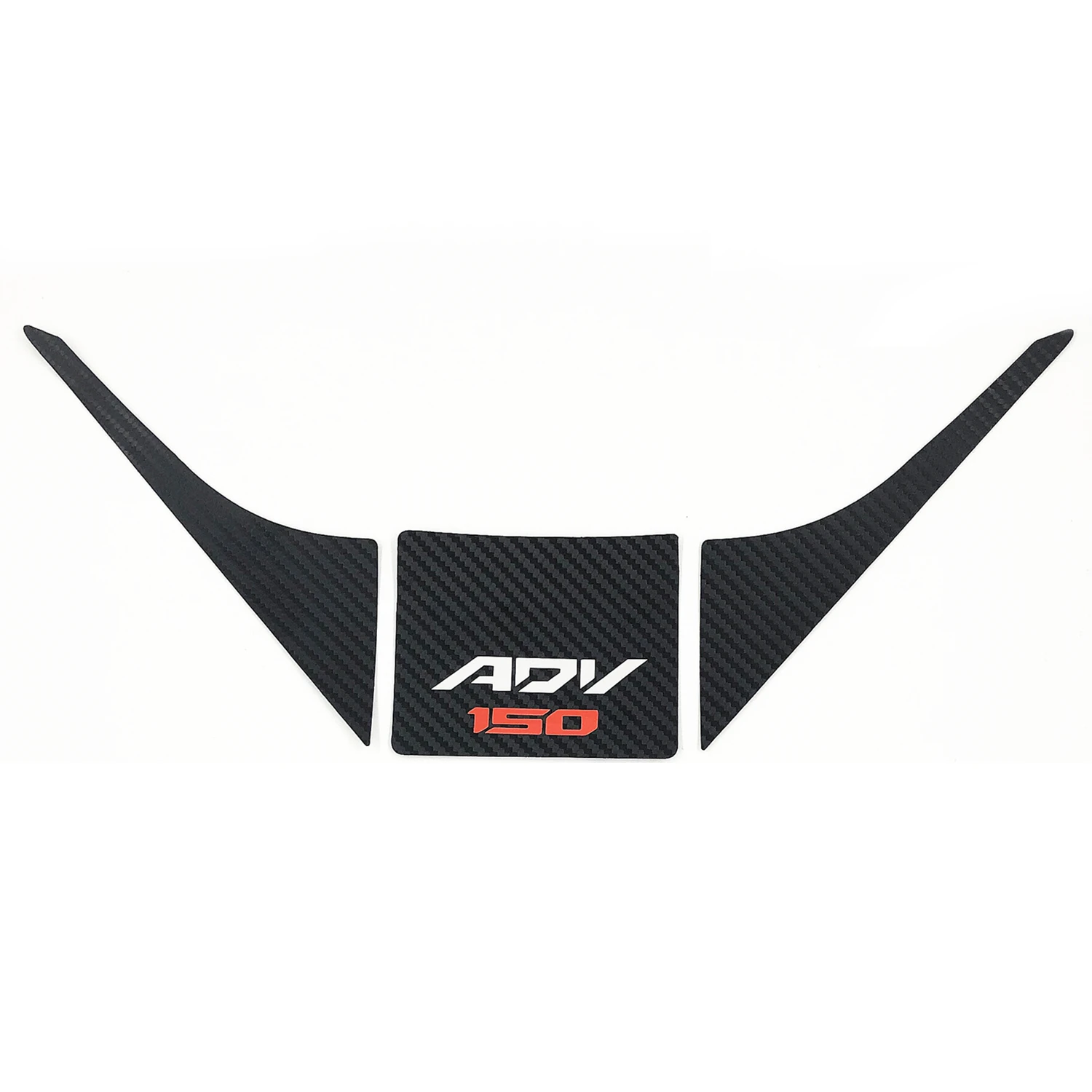 3D углеродного волокна Стикеры для Honda ADV150 ADV 150 Танк pad Стикеры протектор 3M наклейка светоотражающие шрифт - Цвет: A
