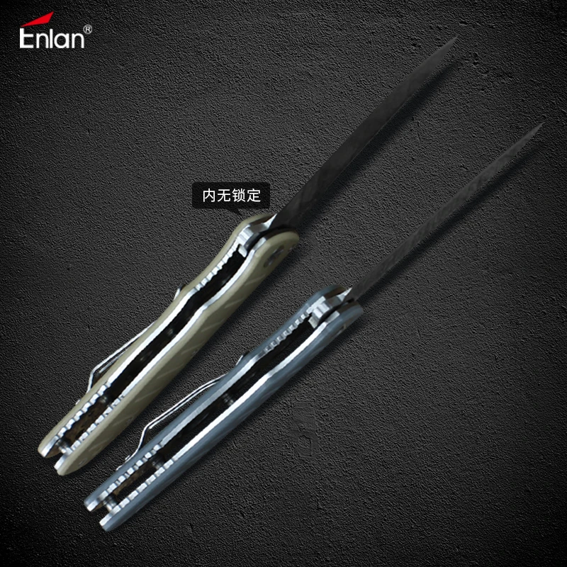58-60HRC EL-01GY 8cr13Mov G10 или деревянная ручка складной Ножи выживания инструмент Отдых на природе охотничий Карманный Ножи тактический, для повседневного использования, инструмент для использования на природе