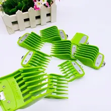 2/8/10 шт. парикмахерской укладки направляющий гребень волос триммер для стрижки зеленый лимит A6HB