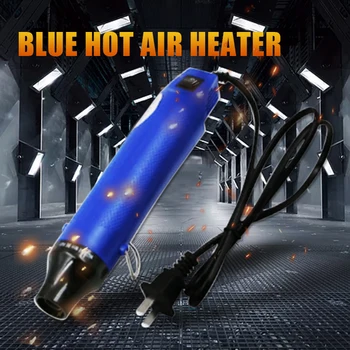 

Hot Air Heater Handheld 110V 300W Ceramic Heater Mini Electric Hot Air Blower Heater Stable Ceramic Heatgun Shrink DIY Hand Tool