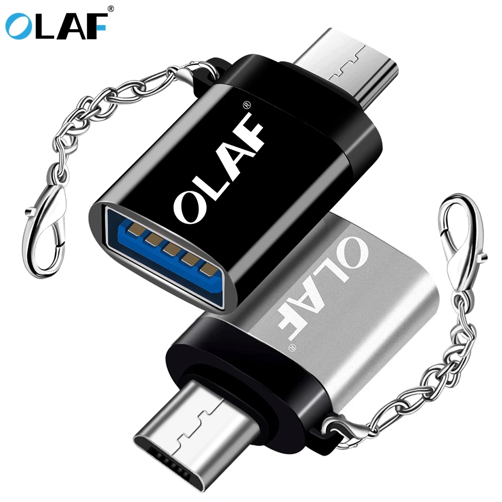 

Leaf USB Adapter Micro USB OTG UBA to Micro USB 3.0 UBA Converter OTG Cable Adapter Connector for Samsung S7 Xiaomi Huawei LG