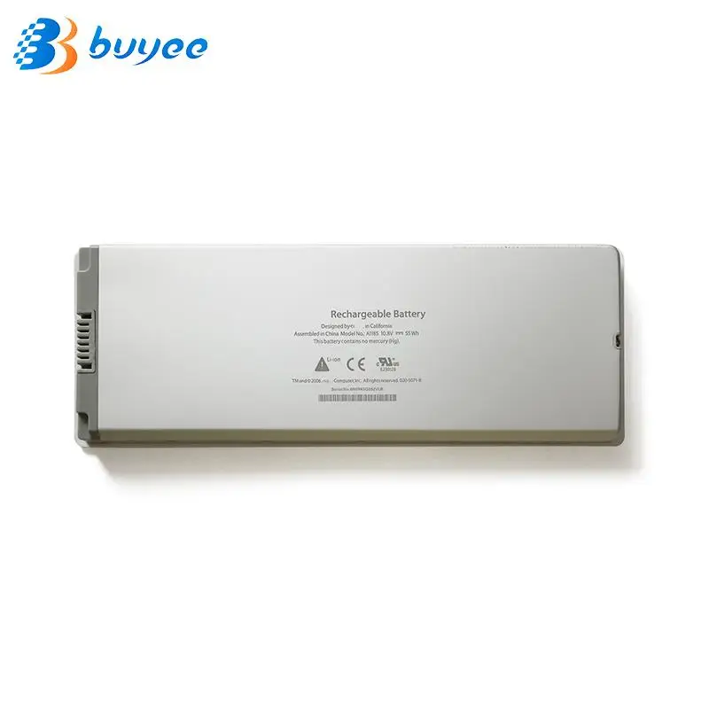 A1185 Оригинальная батарея для Macbook 1" A1181 MA561 MA561FE/A MA561G/A MA254 10,8 V 55WH белый