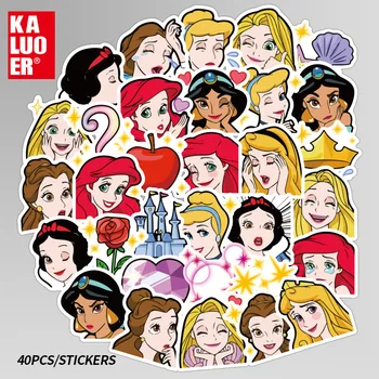 

24 pack/lot Princess Arrived PVC Bullet Journal Stationery Stickers Scrapbooking DIY Diary Album Stick Label