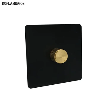 

NEW Postmodern metals style CE approved 500W T LED dimmer switch brightness adjustable with knob