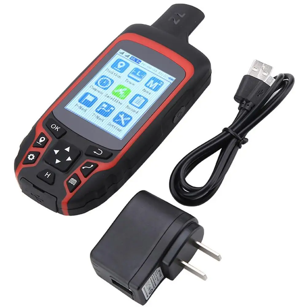 AC110V A6 ручной gps навигатор Компас Открытый расположение USB перезаряжаемые США Plug высокое качество