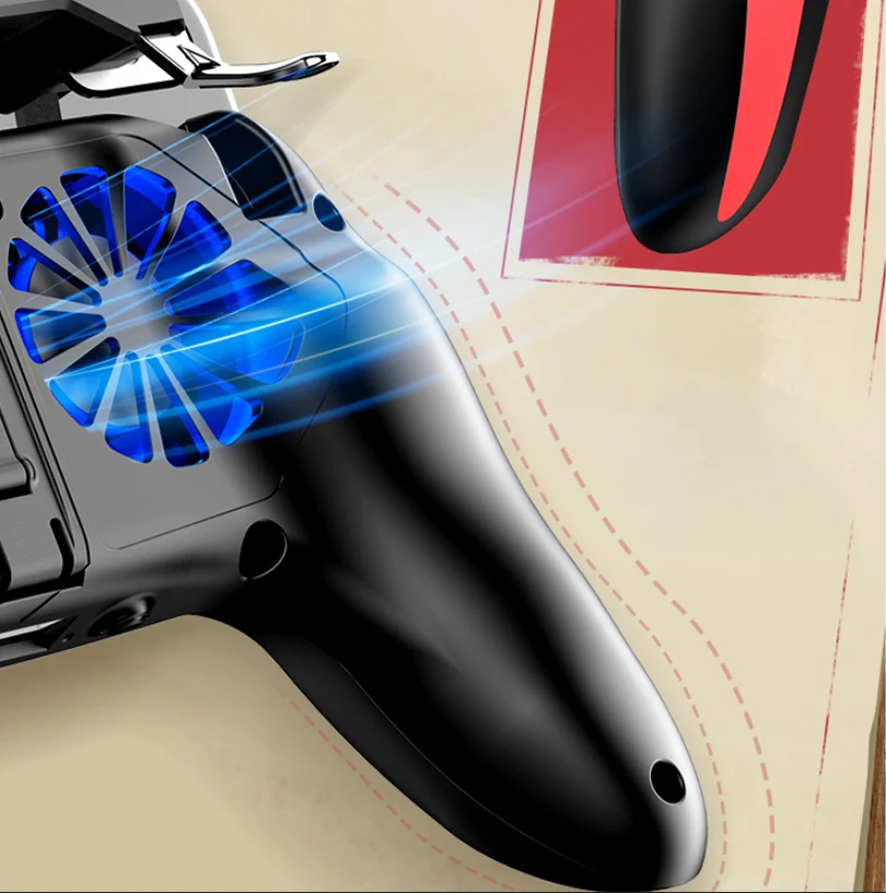 H10 геймпад Pubg контроллер кулер вентиляторы 2500/5000 мАч игровой контроллер Android джойстик мобильный игровой коврик пожарный триггер Кнопка огня