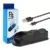2020 New LED Charging for PS4 Dock Dual Charger Fast Charging Station Gamepad Stand Holder Base for PlayStation 4 PS4/Pro/Slim