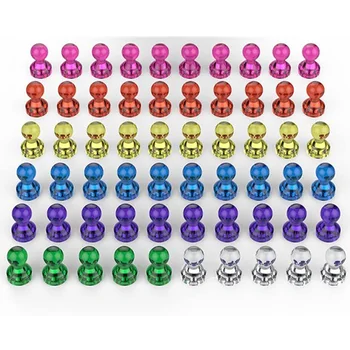 

Push Pin nets, Fridge nets,7 Assorted Color nets, Use At Home School Classroom and Office nets(60 Pcs)