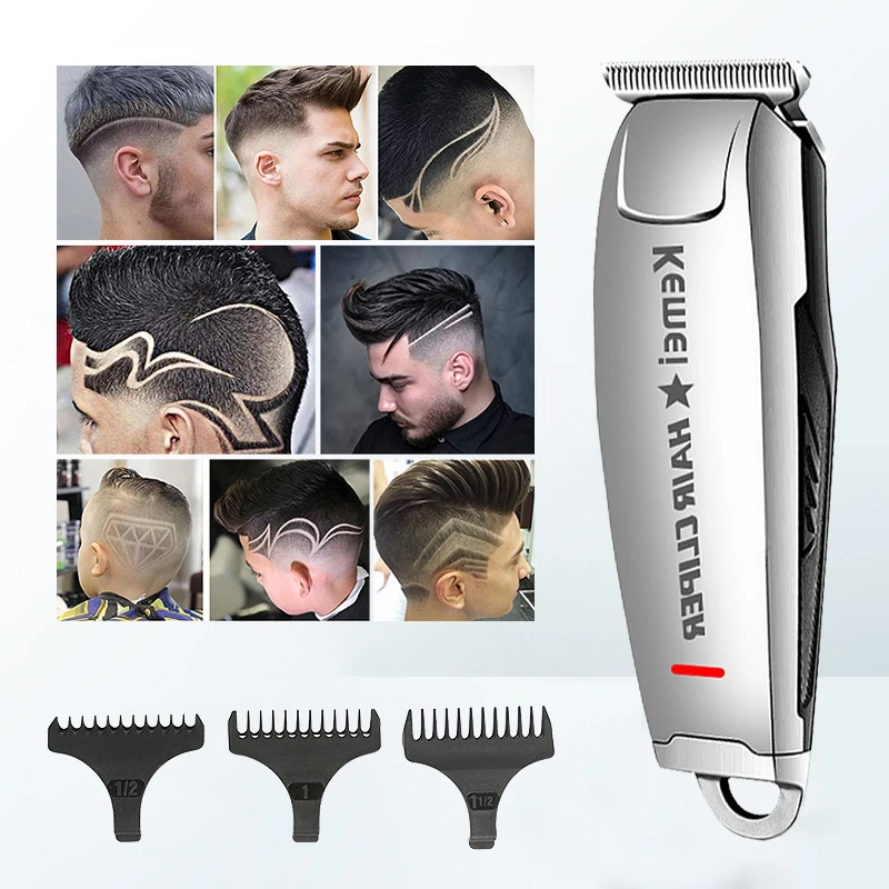 

Professional Hair Clippers Barber Haircut Sculpture Cutter Adjustable Cordless Edge for Men Machine Rechargeable Razor Trimmer