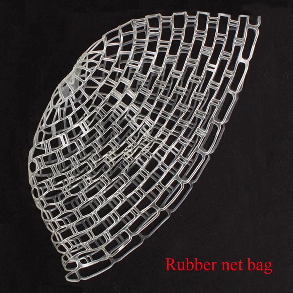 Large High Quality Fishing Net 100cm120cm Fly Fishing Landing Trout Net  Rubber Replacement Bag Pesca Equipment Ghost - AliExpress