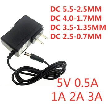 

AC / DC Adapter DC 5V 0.5A 1A 2A 2.5A 3A AC 100-240V Converter power Adapter 5 V Volt 1000MA Power Supply Charger 5V 3A