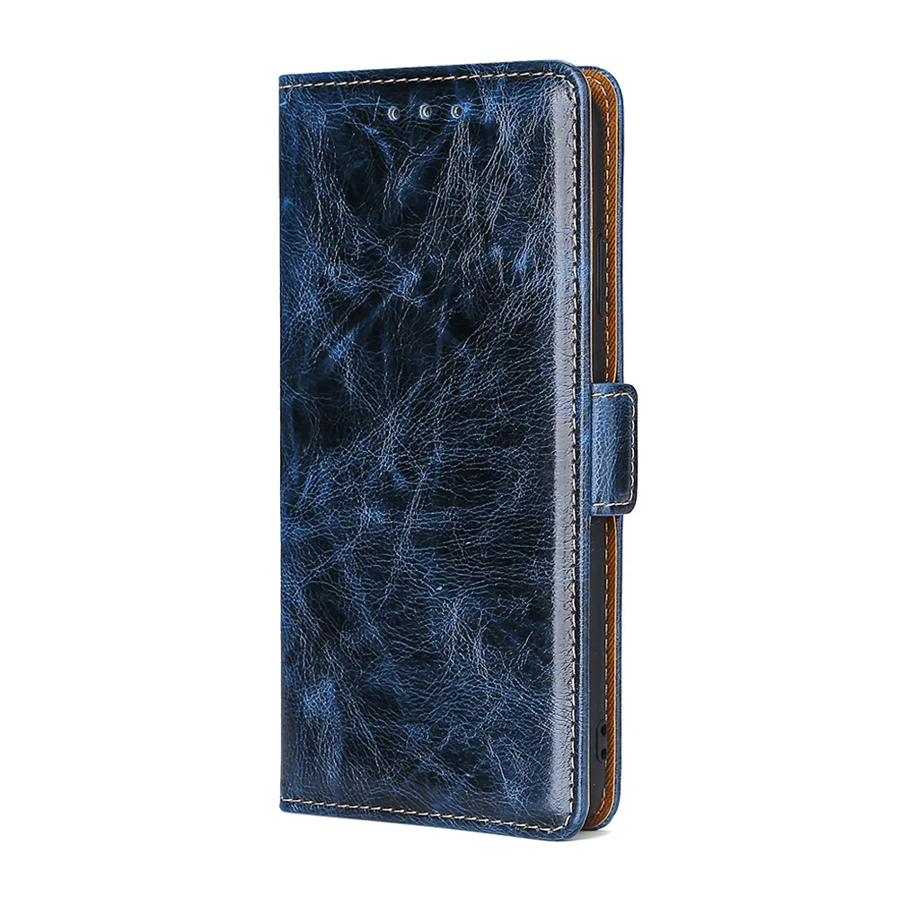 Кожаный флип-чехол для Homtom 37 S7 S8 чехол держатель карт задней крышки камень