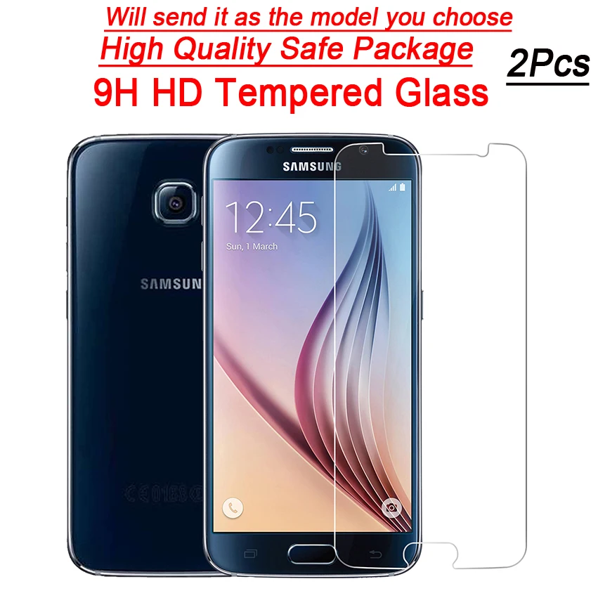 Tempered Glass 2Pcs Кожаный чехол s для samsung Galaxy A10 A20 A30 A40 A50 A70 чехол для samsung 50 10 20 30 40 70 3D флип Зеркало Обложка чехол etui - Цвет: Tempered Glass 2Pcs