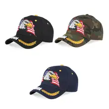 Вышивка Snapback модная морская орла Женская Мужская Повседневная Бейсболка мягкая хлопковая уличная Кепка-козырек шляпы подарки на день рождения