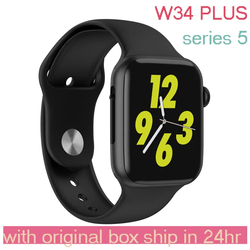 NEW W34 black Умные часы W34 с Bluetooth, 42 мм, ЭКГ, монитор сердечного ритма, умные часы для мужчин и женщин, для apple iphone, huawei, xiaomi, pk IWO 8, L9 - Цвет: NEW W34 black