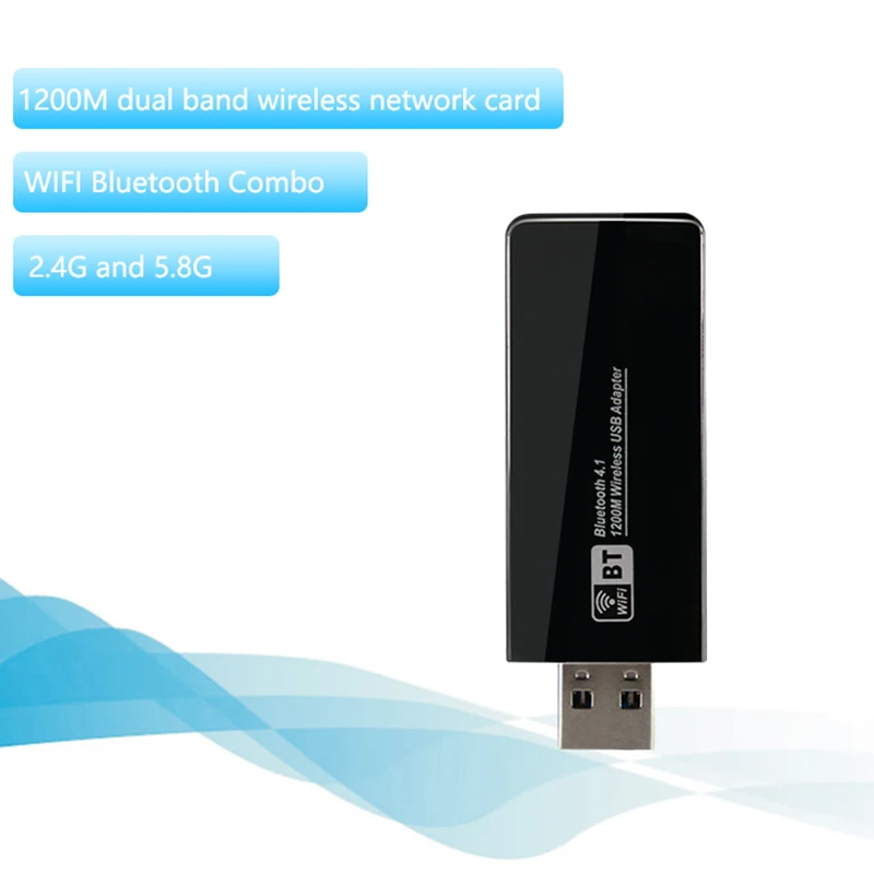 Zapo W97B офис мини 1200 Мбит/с беспроводной Usb 3,0 Lan адаптер 5 ГГц Wifi точка доступа Добавить Bluetooth 4,1 сетевая карта для всех Windows