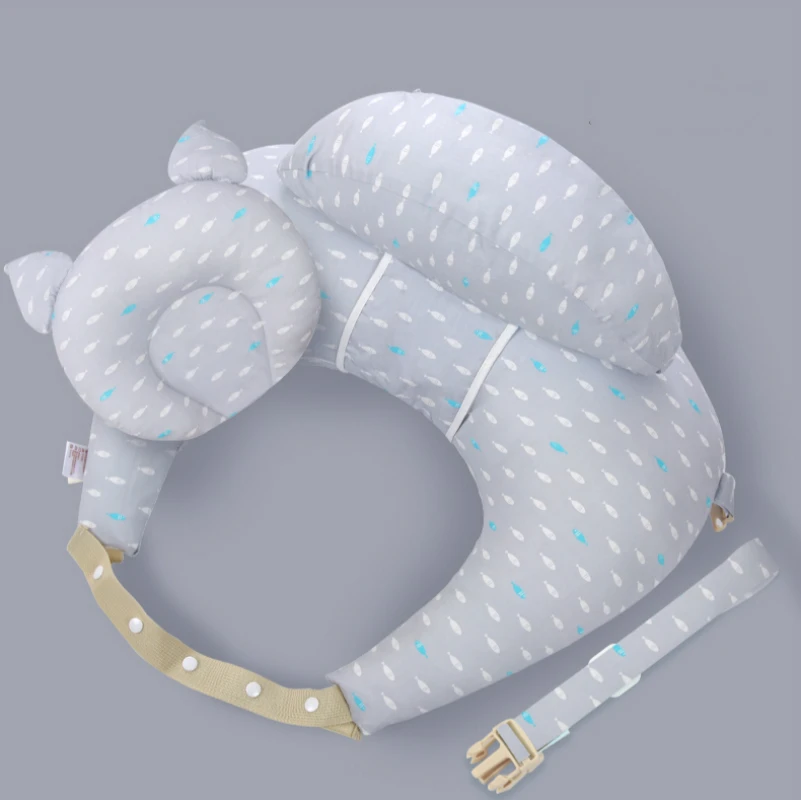 2020 Multifunction Nursing Pillow Halter With Shoulder Strap Baby Pillow Newborn Cartoon Baby Shaping Pillow Soft Feeding Pillow 6