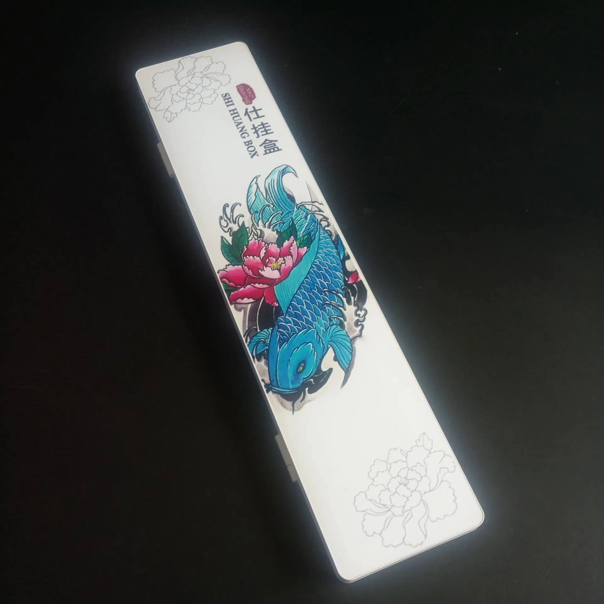 

Feng Fishing 40 Coloured Drawing Single Layer Fishing Tackles Sabiki Box Line Principal Line Box Fishing Gear Angling Supplies
